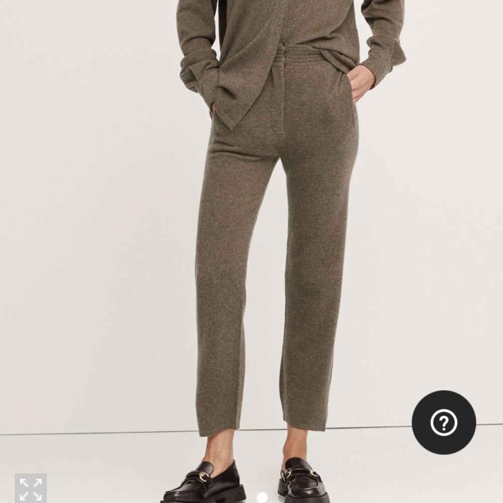 Naked Cashmere Remington Trousers in Charcoal Size Large